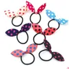 Hair Rubber Bands Good Aaddadd Black Leather Rabbit Ears Rope Cloth Circle Fq012 Mix Order 100 Pieces A Lot Drop Delivery Jewelry Ha Dhx6W