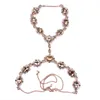 Chokers Fashion Crystal Chaist Chain Chain Cades for Women Indian Maxi Declaração Big Chaker Colares Jóias 230524
