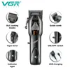 Hårtrimmer VGR Hair Clipper Professional Hair Cutting Machine Sladlös hårtrimmer Electric Barber Haircut Trimmer For Men V 653 230523