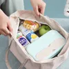 Zaino in spalla Packs Food Hot Lunch Box Borsa termica isolata impermeabile durevole da donna Picnic Snack Storage Container Work School P230524