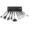 Makeup Brushes Brush 12 Pieces Beginners Fiber Hair Set Foundation Shampoo