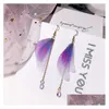 Charm Womens Tle Butterfly Wings Earrings Gsfe003 Fashion Gift National Style Women Diy Jewelry Earring Drop Delivery Dhicg