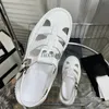 Designer casual skor kvinnor romerska skor plattform sneakers mjuk läder platt sko vävt övre sneaker mångsidig sula loafers storlek 35-39