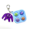 Key Chain Cartoon Game Toy Decompression Keyring Halloween Masquerade Costume Party Props ZX003