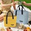 Backpacking Packs Isolated Lunch Box Hot Large Capacity Work Food Distribution and Storage Container Female Cooler Handbag Travel Picnic Bag P230524