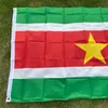 Banner Flags Aerxemrbrae Flag150x90cm Surinam Bayrak Yüksek Kaliteli Çift Taraflı Baskılı Polyester Surinam Bayrak G230524