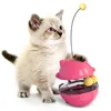 Katspeelgoed Toy Interactieve ballen verhogen fysieke slijtage weerstand stabiel verlichten angst met feeder zelfpleinment gemakkelijk te bedienen