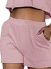 Tracksuits voor dames sexy dames tweedelige pakken zomer casual capuchon zwarte zakken pakken mouwloze vest shorts 2-delige set mode dames