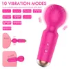 Mini Vibrating Massage AV Magic Vibrators Vagina Clintoris Adult Dildo SexToys