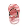 Hanger kettingen roze slippers hangers natuursteen slipper ketting sieraden diy vakantiegeschenk 14 stijlen fsb1