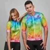 Taba Sportswear Camiseta Ciclismo Tie Dye Espiral Mujer Cycling Jersey Italiaanse stof ademendheid en frisheid Racing Jersey AA230524