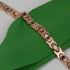 Armbanden Wollet Sieraden 19,5 cm Magnetische Wolfraam Armband Voor Vrouwen of Mannen Rose Goud Kleur Germanium Infrarood Negatieve ionen Horloge