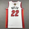 Finale Jersey Jimmy Butler Basketball jersey 3 Wade 13 Adebayo 2023 finale city jersey Heren Jeugd S-XXL