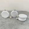 Fiaschetta da 5 once Sublimazione in bianco Boccale in acciaio inossidabile Mini Pentola da vino portatile Birra Whisky Bottiglia Tasca Boccetta rotonda con coperchio diamantato Set da vino