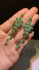 Cluster Rings Natural Emerald 925 Silver Fashion Boucles d'oreilles Party Essential Bijoux Ventes avec liquidation
