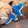 Peluş bebekler 40-60cm triceratops dinozor peluş oyuncaklar karikatür doldurulmuş hayvan bebek çocuklar için çocuklar için evlilik hediyeleri 230523