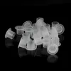 Andere permanente make -upvoorziening 500/1000 pcs S/m/l/xl Tattoo Plastic Tattoo Ink Cup Cap Pigment Clear Holder Container Cap met onderkant voor naaldpunt Grip Levering 230523