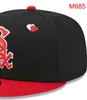 2023 Heren Chicago Baseball Fitted Caps NY LA SOX letter gorras voor mannen vrouwen mode hiphop bot hoed zomer zon Sport Maat pet Snapback A10