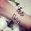 Pulseiras novo 2022 na moda marca quente presentes de aniversário jóias pulseiras para mulheres girar bola grânulo pulseira jóias de casamento aberto rosa ouro
