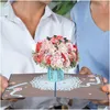 Cartões de felicitações Pink Roses 3D Pop -up Card para todos os Valentines do Dia das Mães OCNS Obrigado, fique bem apenas porque Adts ou K Dh7iw