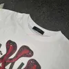 Erkek Tişörtler Tasarımcı Moda Giyim Amires Tees Am Tshirt Amies Köpüklü Pembe Üç Kafa Kısa Sokak Lüks Ağır Sanayi Baskı Ro 9QMU