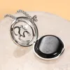 Pendentif Colliers Pierre Naturelle Cristal Collier Rose Quartz Noir Onyx Charmes Pour Femmes Bijoux De Mode Reiki Guérir Cadeaux