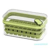 Ice Cube Maker With Storage Box Silicone Press Type Ice-Cube Makers Ice Tray Making Mould For Bar Gadget Kitchen Accessories