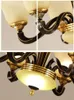 Żyrandole kutka żyrandol coper luksus vintage jadalnia oświetlenie rustykalne świece światła świec