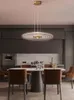 Lâmpadas pendentes Modern Dining Room Candelier Llight Designer de luxo LED LED PLUSE PLUSE PLUSH CASA VIVENTE DE BELHO DE