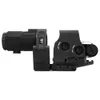Holy Warrior Exps3-0 Red Dot Sight with G45 5X Magnifier med Fast Riser och FTC Mount 4PC Combos US Flag Marking