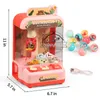 Mini Machine à griffes pour enfants jeu d'arcade électronique jouets d'intérieur avec musique lumière bonbons prix distributeur jeu jouets pour filles garçons