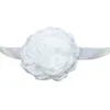 Choker Tissu Fleur Colliers Collier Rose Large Ruban