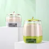 Storage Bottles Cabinet Rice Bucket Sealed Food-grade Metering Insect And Moisture Proof Grain Miscellaneous Embedded C