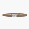 Sierlijke designer riem dames dunne riem dagelijks kantoor formeel casual cintura zakelijk ceintura effen kleur tailleband klassieke luxe riem breed 18 mm effen kleur ga09