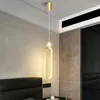 Hangende lampen netto rood modern minimalistisch bedlamp