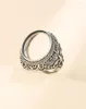 حلقات الكتلة 17 13.5mm 925 Sterling Silver Semi Mount Bases BASE BASE PAD PAD RING STEN