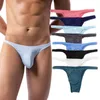 Underbyxor 4st/mycket sexiga män underkläder sträng homme mesh slip trosor jockstrap låg midja andningsbara cueca trosor thongs 2xl