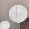 Подвесные лампы в китайском стиле винтажные рисовые бумажные светильники