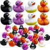 Halloween Rubber Ducks Baby Toys Party Supplies Kids Douch Bad speelgoed Float piepend geluid Duck Water Play Game Cadeau voor kinderen