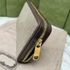 Top quality luxury Designer Men and women Wallet Long Classic canvas Wallet Fashionable Handheld Bag Zipper Design Interior Large Money Clip Card Holder wallet 03