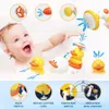 Bébé jouets de bain pour enfants pulvérisation bain d'eau jouets électrique canard bébé douche eau jouets balle salle de bain baignoire jouets eau jouet