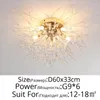 Światła sufitowe Lampa Lampa Lampa Nordic Modern Dandelion salon sypialnia Studia Firefly żyrandola