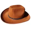ベレー帽カウガール帽子輝くラインストーンストリップデコレーション付きスパークリングカウガールハットアダルトサイズカウボーイパーティードロップ