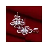Stud Gift Kao Sterling Sier Plate Earring Gsse053 Womens 925 Orecchini pendenti con lampadario Drop Delivery Jewelry Dhepl