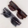 새로운 패션 디자인 스퀘어 선글라스 1262S 클래식 아세테이트 프레임 간단한 현대 스타일 다목적 야외 UV400 보호 안경