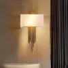 壁のランプ北欧のモダンな金色のランプリビングルームの寝室のバスルームLED SCONCES LUXURY LIGHTS DECOR INDOOR HOME LIGHTING FISTURE