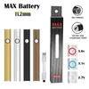 Authentic Max Battery 11.2mm Diameter Cartridge Batteries 380mAh Preheat Voltage VV Vape Pen for 510 Carts