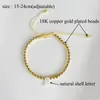 Charm Armband KKBead 26 Letter Armbandsmycken för kvinnor Alfabetskal A-Z Initialer Poep Par Jewely Gold Plated Pulseras