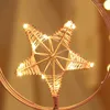 Lampade da tavolo Lampada decorativa da tavolo a LED USB / alimentata a batteria a forma di stella fata festa di nozze camera da letto
