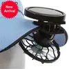 Neu Neue Elektrische Sun Energy Panel Lüfter Clip-on Kappe Mini Solar Sun Fan Power Für Reisen Camping Outdoor angeln